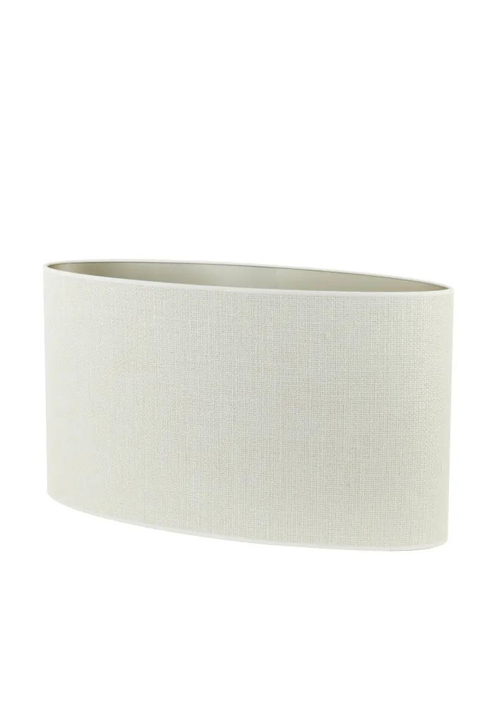Light en Living Kap cilinder 70-70-45 cm SAVERNA eiwit