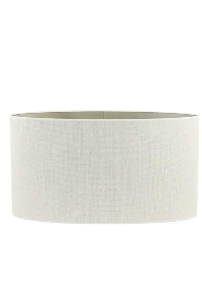 Light en Living Kap cilinder 70-70-45 cm SAVERNA eiwit