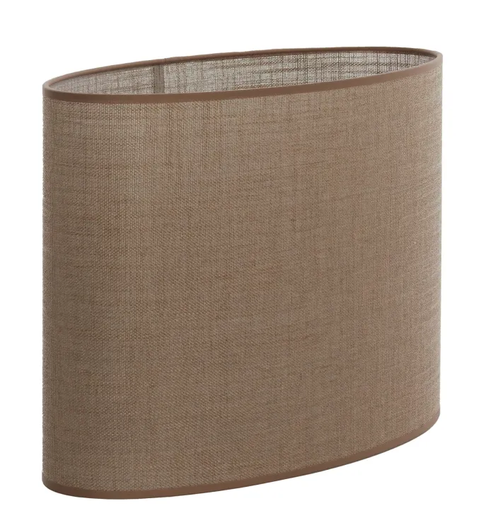 Light en Living Kap ovaal recht smal 45-21-32 cm CADEN beige