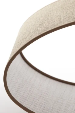 Light en Living Kap ovaal recht smal 45-21-32 cm CADEN beige