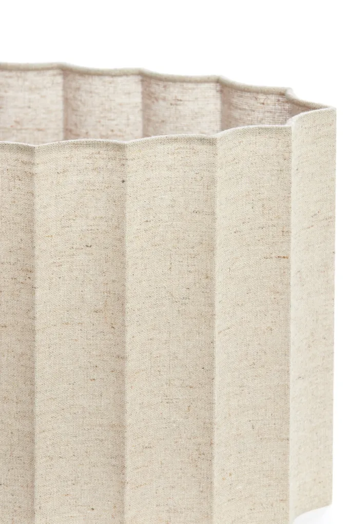 Light en Living Kap ovaal recht smal 45-21-22 cm DISLI naturel