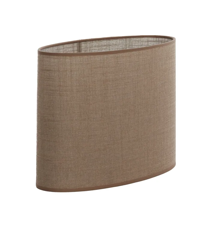 Light en Living Kap ovaal recht smal 38-17,5-19 cm CADEN beige