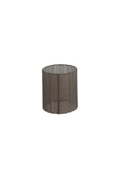 Light en Living Kap ovaal recht smal 45-21-22 cm DISLI linnen bruin
