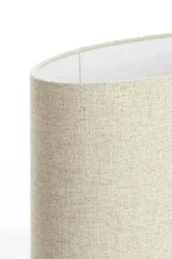 Light en Living Kap ovaal recht smal 38­-17,5-­28 cm LIVIGNO naturel