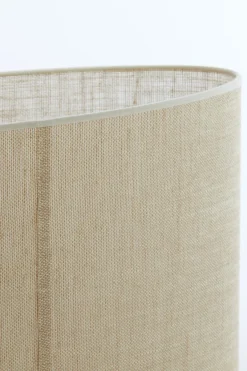 Light en Living Kap ovaal recht smal 58-24-32 cm SENDAI zand
