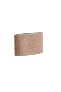 Light en Living Kap ovaal recht smal 45-21-32 cm Brandy bruin