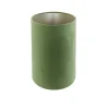 Light en Living Kap ovaal recht smal 38-17,5-28 cm VELOURS dusty green
