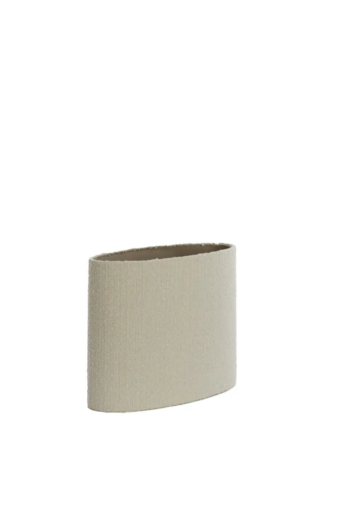 Light en Living Kap ovaal recht smal 38-17,5-28 cm BOLERO wit