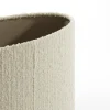 Light en Living Kap ovaal recht smal 30-15-25 cm BOLERO wit