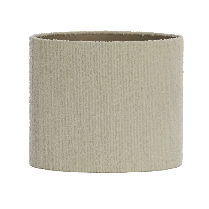 Light en Living Kap ovaal recht smal 30-15-25 cm BOLERO wit