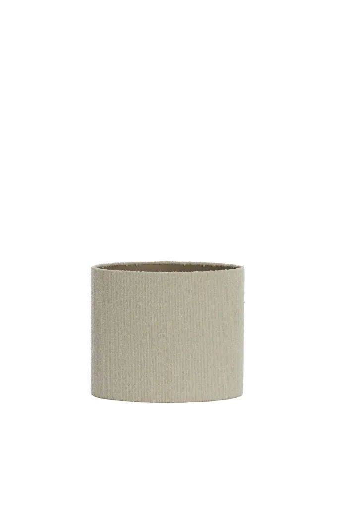 Light en Living Kap ovaal recht smal 30-15-25 cm BOLERO wit