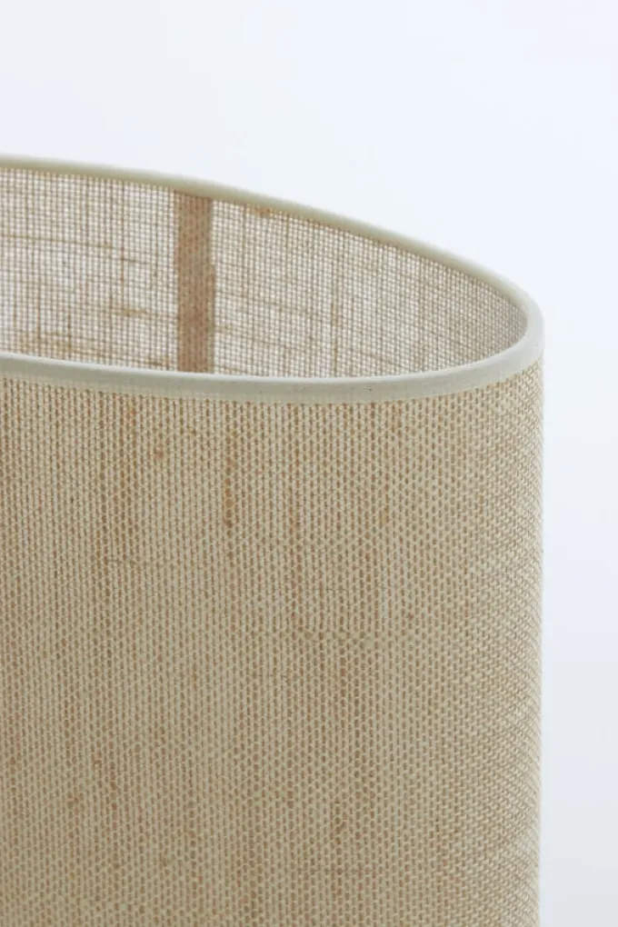 Light en Living Kap ovaal recht smal 38-17,5-28 cm SENDAI zand