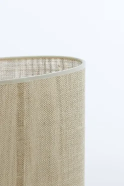 Light en Living Kap ovaal recht smal 38-17,5-28 cm SENDAI zand