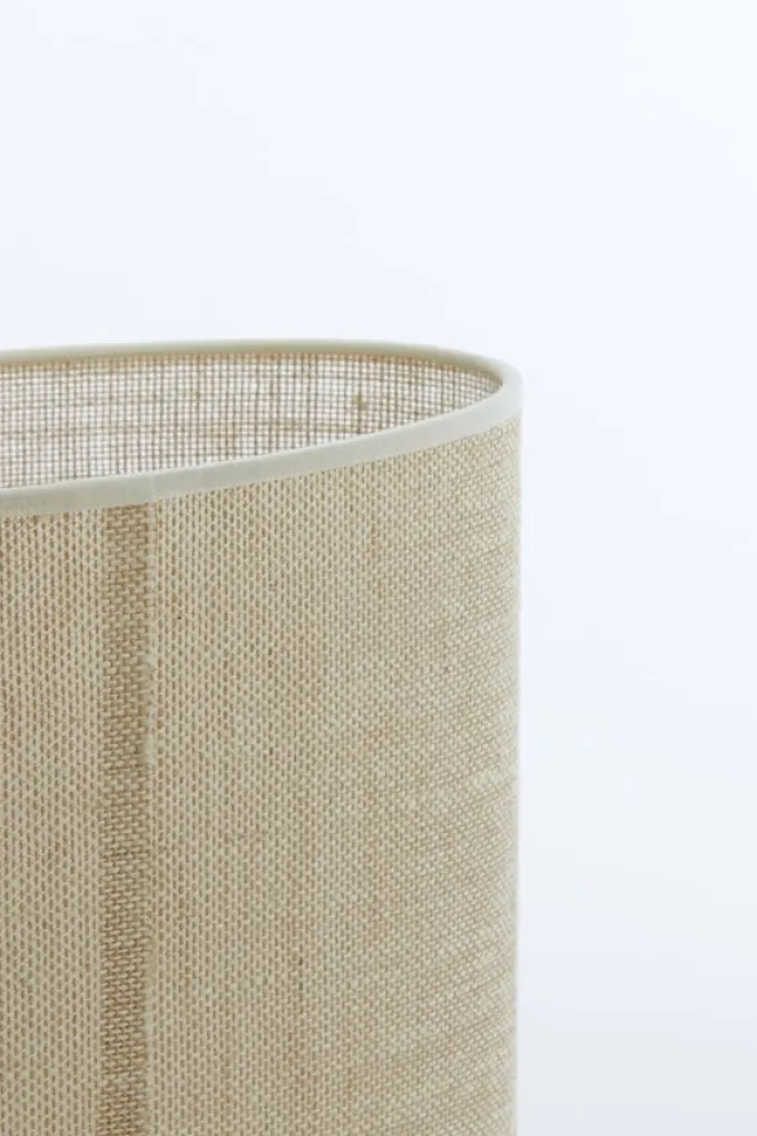 Light en Living Kap ovaal recht smal 38-17,5-28 cm SENDAI zand