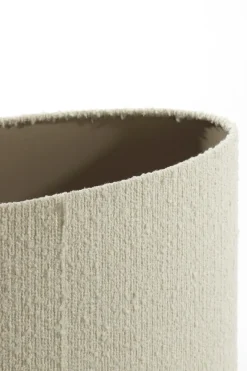 Light en Living Kap ovaal recht smal 58-24-32 cm BOLERO wit