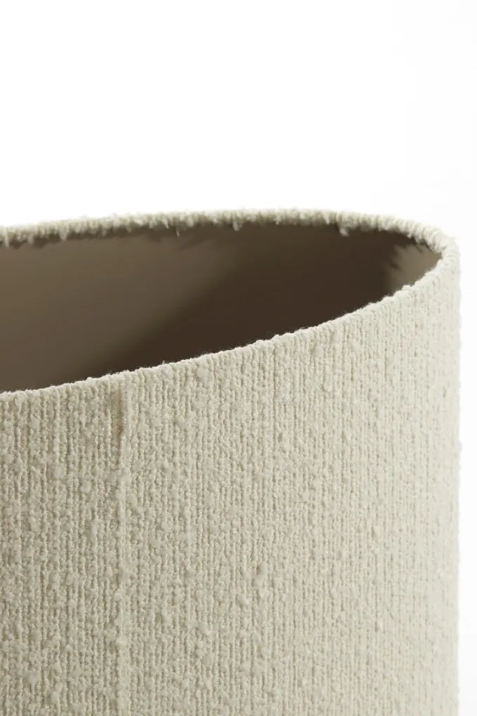 Light en Living Kap ovaal recht smal 58-24-32 cm BOLERO wit