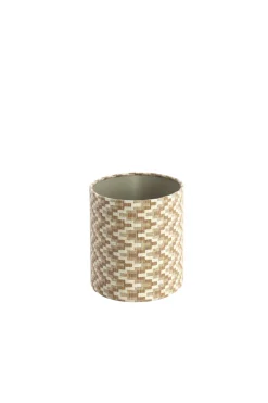 Light en Living Kap ovaal recht smal hoog 45-21-22 cm JINX bruin