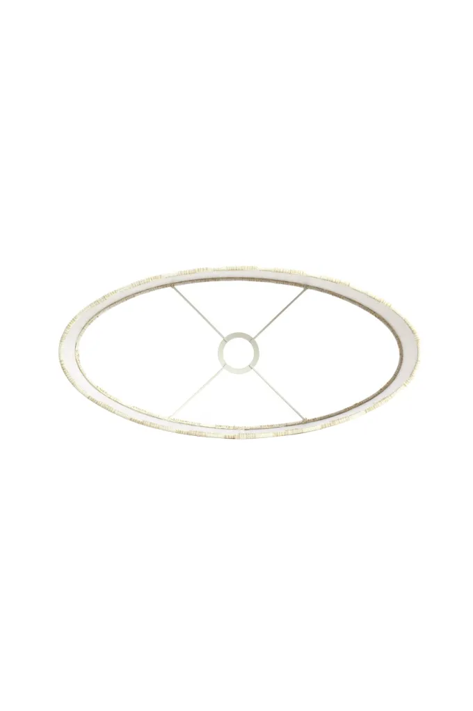Light en Living Kap ovaal recht smal hoog 45-21-22 cm JINX wit