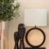 Light en Living Kap ovaal recht smal 70-28-38 cm SAVERNA eiwit