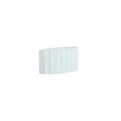 Light en Living Kap ovaal recht smal 38-17,5-19 cm DISLI linnen crème