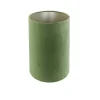 Light en Living Kap ovaal VELOURS Dusty groen 45-21-32 cm