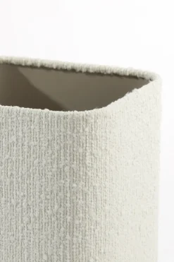 Light en Living Kap vierkant rond hoog 20-20-26 cm BOLERO wit