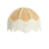 Light en Living Kap Ø35x26 cm MALACIA raffia naturel+crème