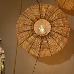 Light en Living Kap Ø50x21 cm RAFIKA raffia naturel