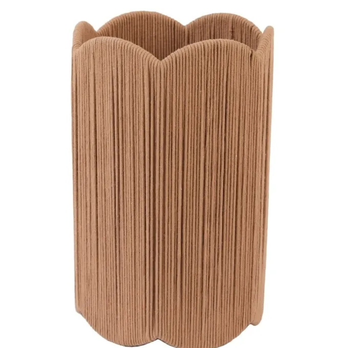 Light en Living Kap Ø24,5x36 cm SIVA oud roze-terra