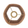 Light en Living Kap Ø19,5x30 cm SIVA oud roze-terra