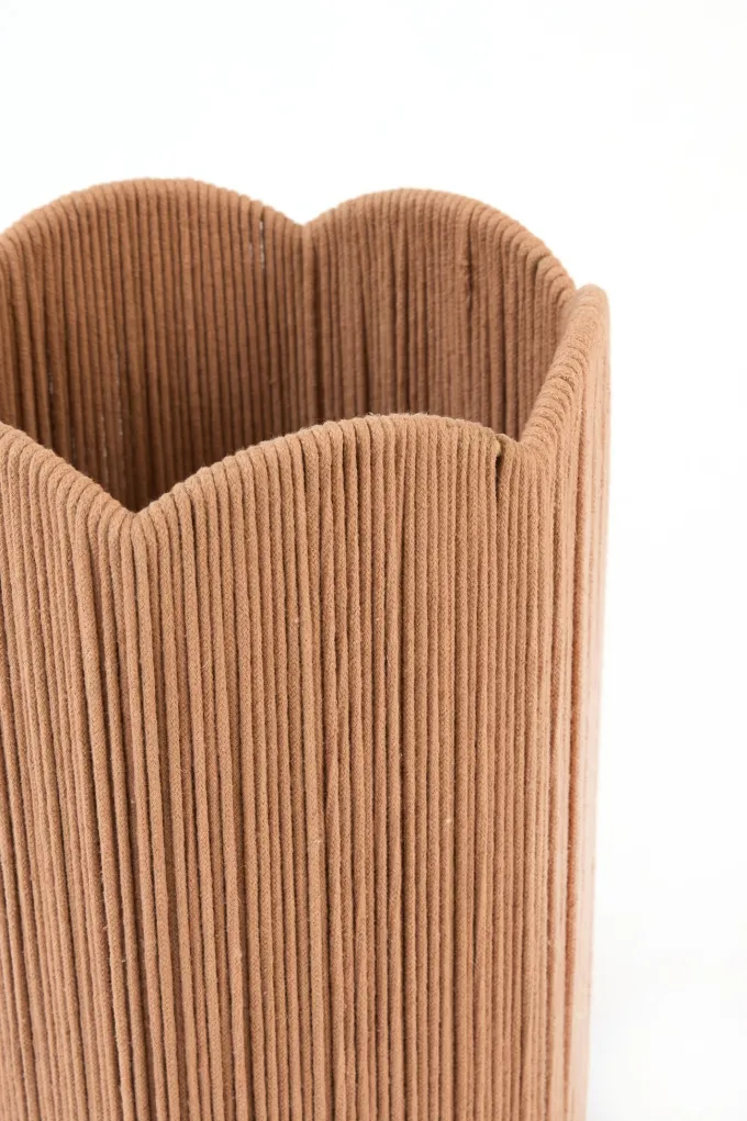 Light en Living Kap Ø19,5x30 cm SIVA oud roze-terra