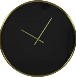 Light en Living Klok Ø41 cm SEPONI zwart-goud van Light & Living