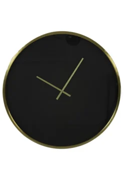 Light en Living Klok Ø41 cm SEPONI zwart-goud van Light & Living