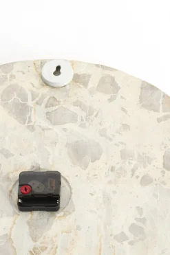 Light en Living Klok Ø41 cm SISTELO taupe marmer