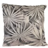 Light en Living Kussen ISHIRI print bruin vierkant