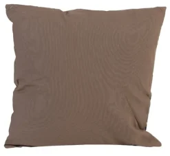 Light en Living Kussen ISHIRI print bruin vierkant