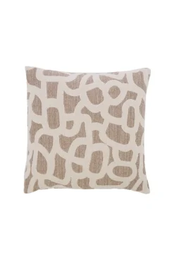 Light en Living Kussen 45x45 cm ALPENA taupe+beige