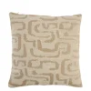 Light en Living Kussen 45x45 cm ALZEY beige+zand veren gevuld