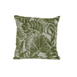 Light en Living Kussen 45x45 cm CAPREA groen - Light & Living