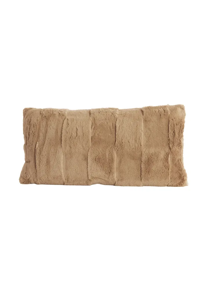 Light en Living Kussen 60x30 cm COMBARRO lichtbruin