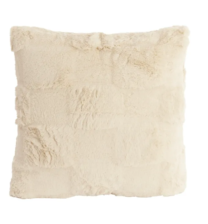 Light en Living Kussen 45x45 cm COMBARRO crème