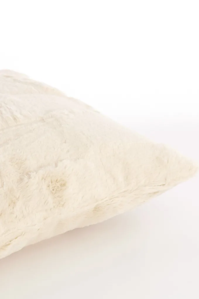 Light en Living Kussen 45x45 cm COMBARRO crème