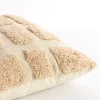 Light en Living Kussen 45x45 cm FASANO lichtroze + crème