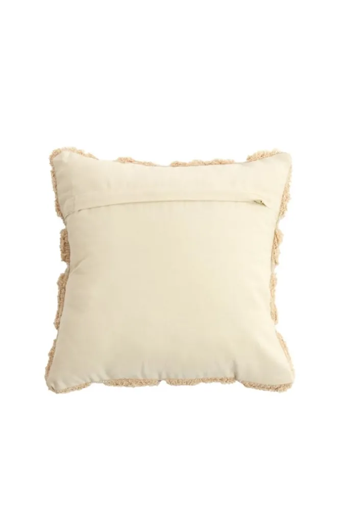 Light en Living Kussen 45x45 cm FASANO lichtroze + crème