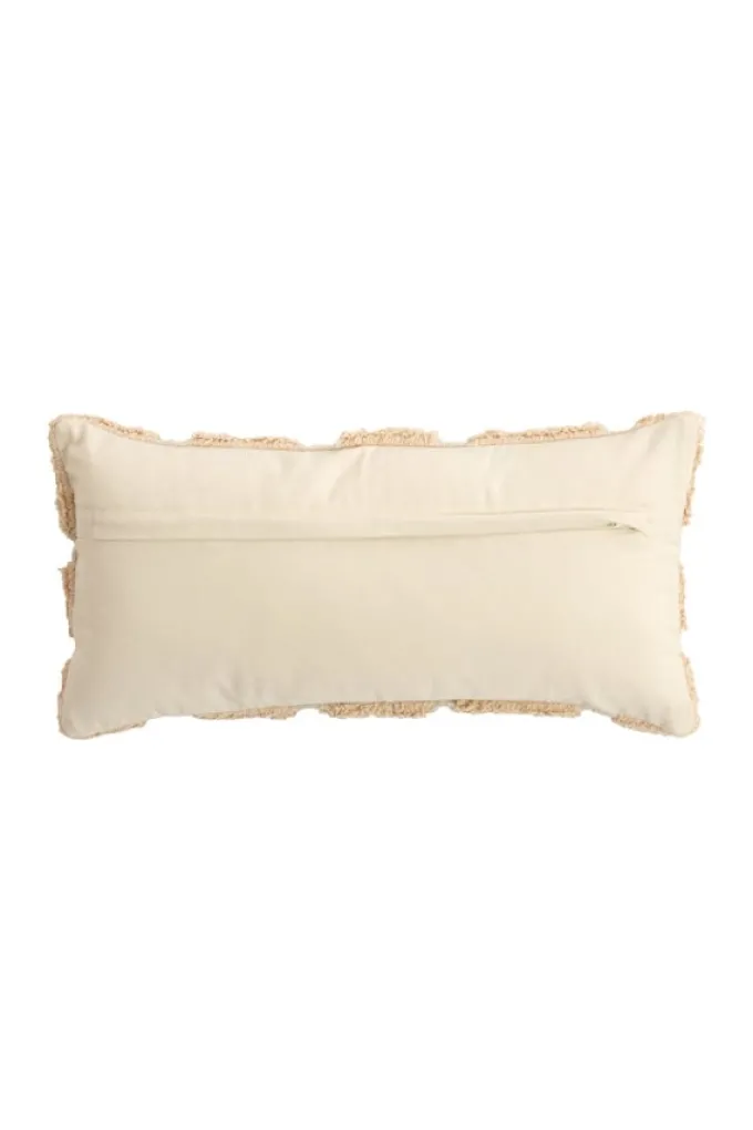 Light en Living Kussen 60x30 cm FASANO lichtroze + crème