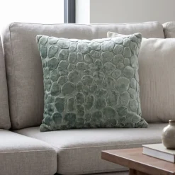 Light en Living Kussen 45x45 cm FLORIAN grijs-groen van Light & Living