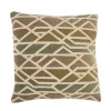 Light en Living Kussen 45x45 cm FULDOS mint groen+crème veren gevuld