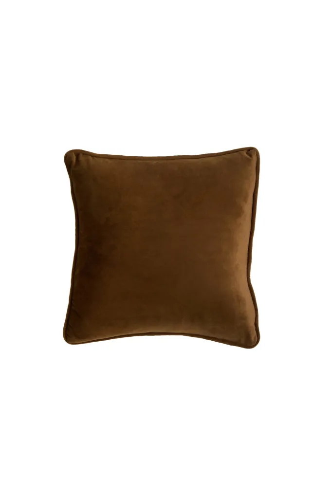 Light en Living Kussen 43x43 cm HATO bruin