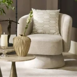 Light en Living Kussen 45x45 cm JOPLIN crème+goud