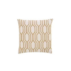 Light en Living Kussen 45x45 cm JOPLIN crème+goud